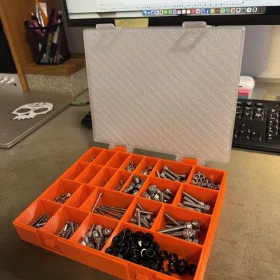 Hộp đựng ốc vít 3D (Screw Box) - Giải pháp lưu trữ thông minh