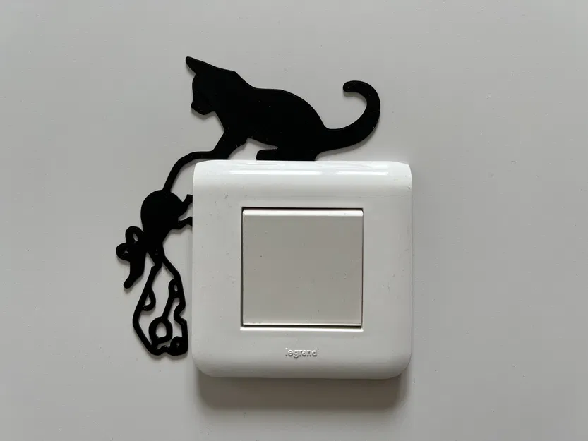 Mẫu trang trí công tắc đèn treo tường #12 - Image 1