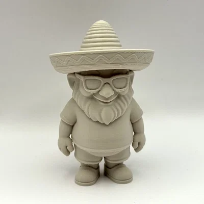 Mô hình chú lùn mùa hè Summer Sombrero Gnome trang trí đẹp mắt