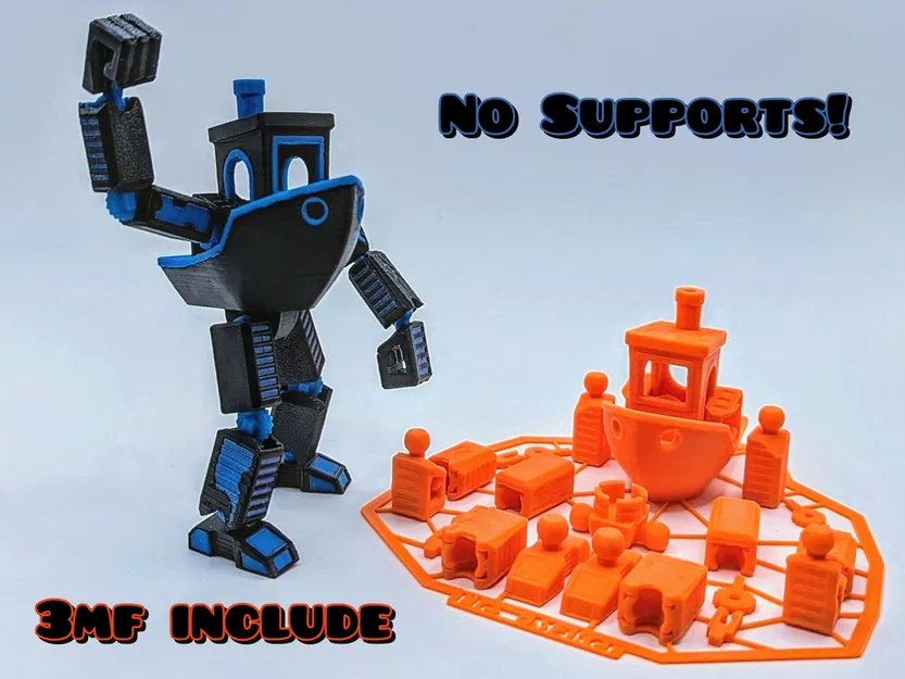 Benchy-Robot: Chú Robot Benchy Đáng Yêu - Image 1