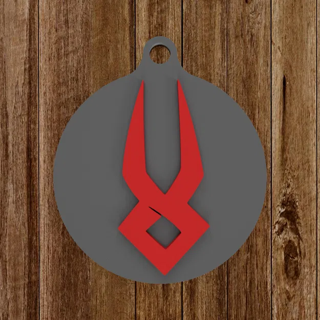 Móc khóa biểu tượng game Hades (Hades Keychain) độc đáo in 3D - Image 1