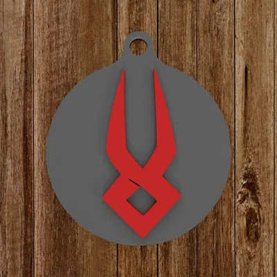 Móc khóa biểu tượng game Hades (Hades Keychain) độc đáo in 3D