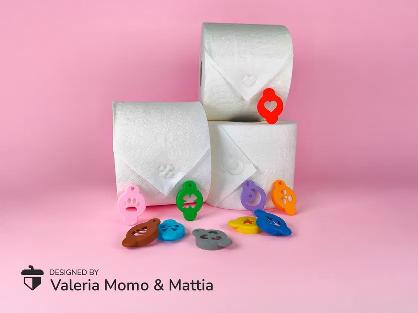 Bộ Dấu In Giấy Vệ Sinh 3D Độc Đáo Cho Không Gian Nhà Tắm - Image 8