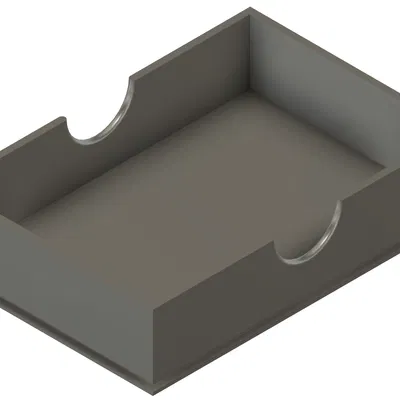 Hộp đựng bài tây đơn giản