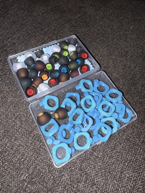 Bộ khung nút tai giảm ồn 3D - Thiết kế phong cách Loop - Image 2