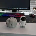 Astronaut Moon Box - Mô hình phi hành gia kết hợp hộp đựng đồ - Thumbnail 12