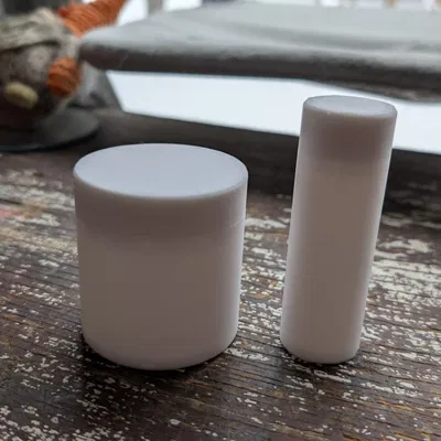 Hũ đựng đồ nắp vặn tối giản: 60mm x 65mm