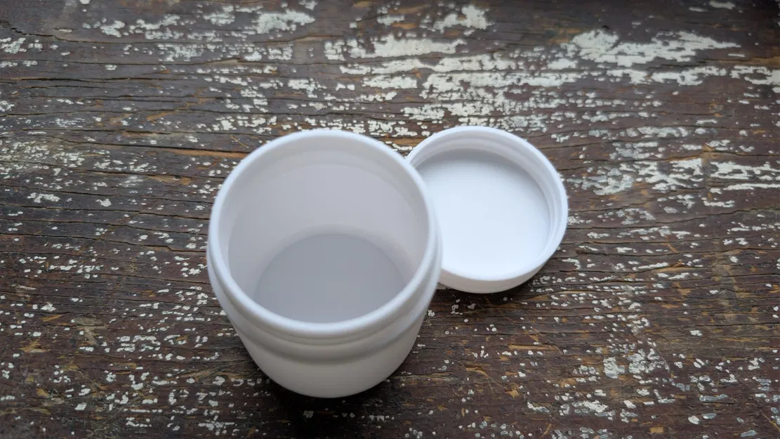 Hũ đựng đồ nắp vặn tối giản: 60mm x 65mm - Image 7