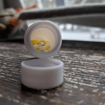 Hộp đựng nắp vặn tối giản 30x90