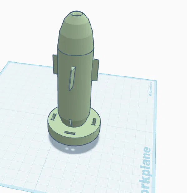 Mô hình tên lửa (Rocket) trang trí bàn làm việc cực đẹp - Image 1