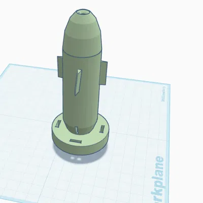 Mô hình tên lửa (Rocket) trang trí bàn làm việc cực đẹp