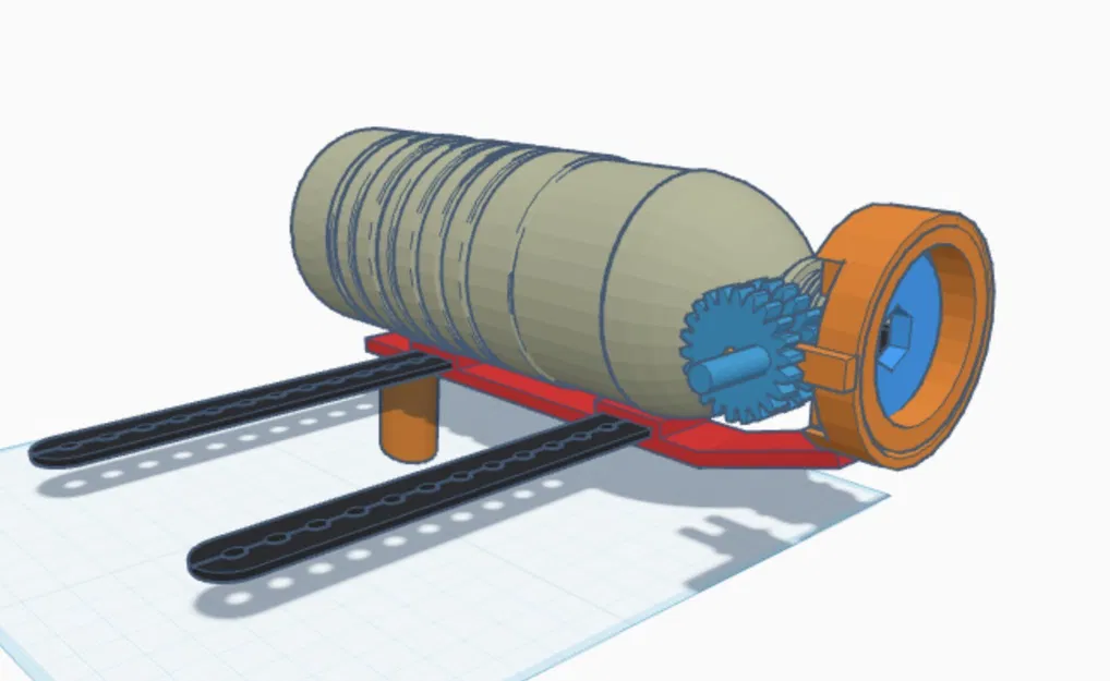 Súng Hơi Bắn Bằng Chai Nhựa - Image 1