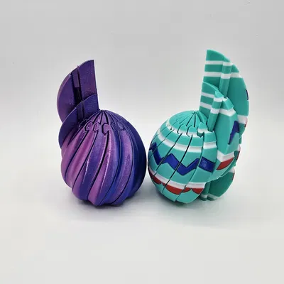 Đồ chơi fidget trứng Phục Sinh dạng xoắn