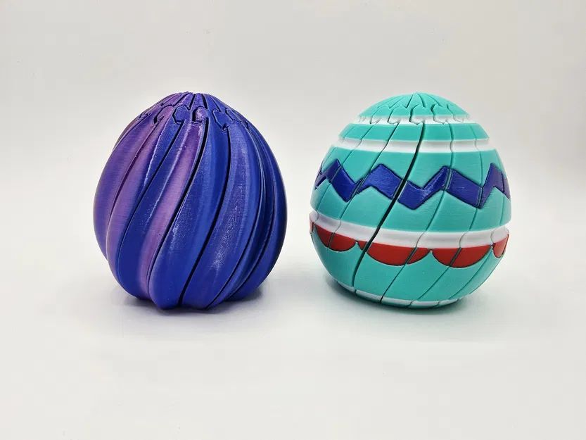 Đồ chơi fidget trứng Phục Sinh dạng xoắn - Image 2