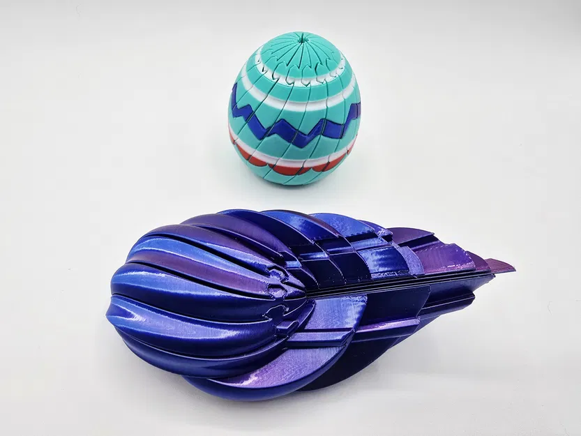 Đồ chơi fidget trứng Phục Sinh dạng xoắn - Image 3