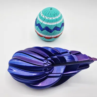 Đồ chơi fidget trứng Phục Sinh dạng xoắn