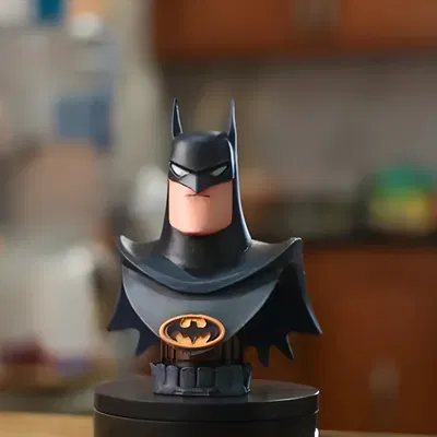 Mô hình Bust Batman phong cách hoạt hình – File STL + Hỗ trợ sẵn