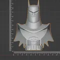 Mô hình Bust Batman phong cách hoạt hình – File STL + Hỗ trợ sẵn - Thumbnail 7