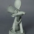 Mô hình 3D chú chuột đầu bếp Remy (Ratatouille) độc đáo - Thumbnail 1