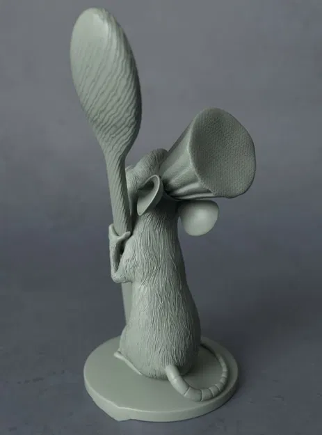 Mô hình 3D chú chuột đầu bếp Remy (Ratatouille) độc đáo - Image 2