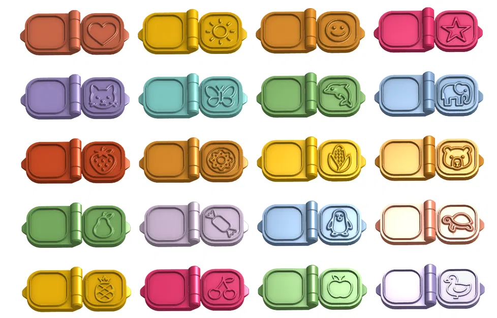 Bộ sưu tập khổng lồ 30 mẫu khuôn hình cho bé - Image 9