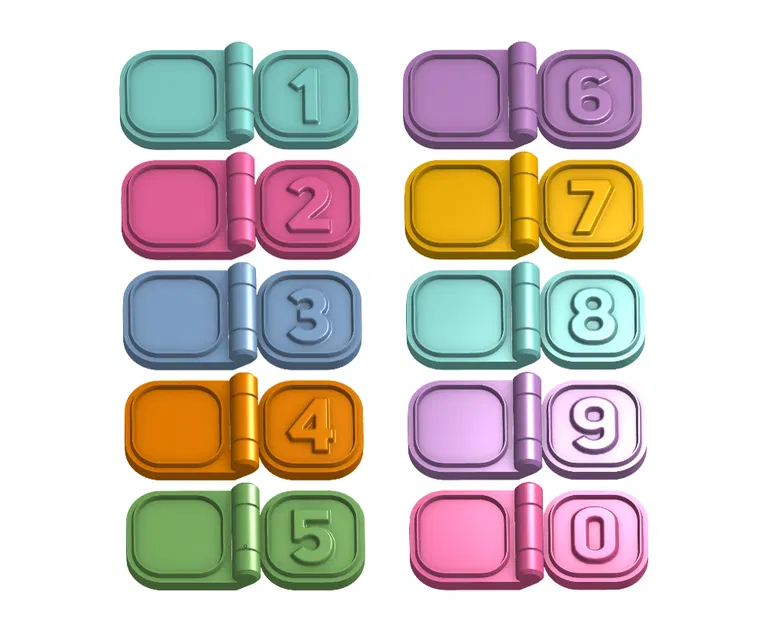 Bộ sưu tập khổng lồ 30 mẫu khuôn hình cho bé - Image 10