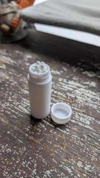 Hộp Đựng Tăm Bông Du Lịch Tối Giản - Image 1