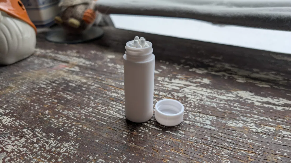 Hộp Đựng Tăm Bông Du Lịch Tối Giản - Image 3