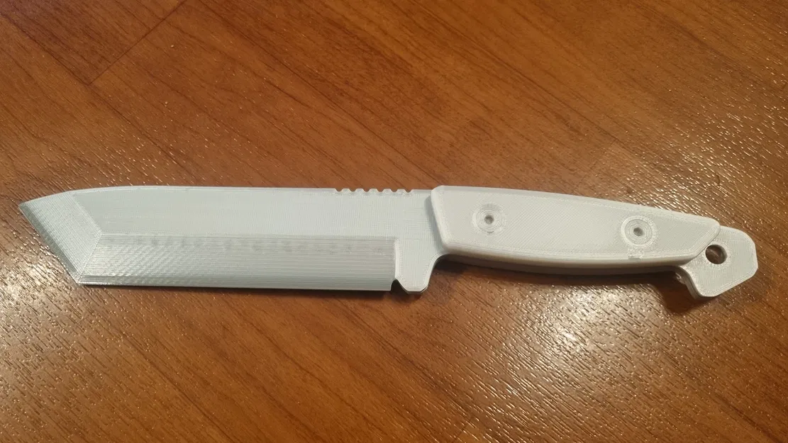 Mô hình dao sinh tồn TURQ GEAR - BEAR (Tỉ lệ 1:1) - File in 3D - Image 1