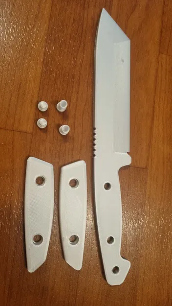 Mô hình dao sinh tồn TURQ GEAR - BEAR (Tỉ lệ 1:1) - File in 3D - Image 2