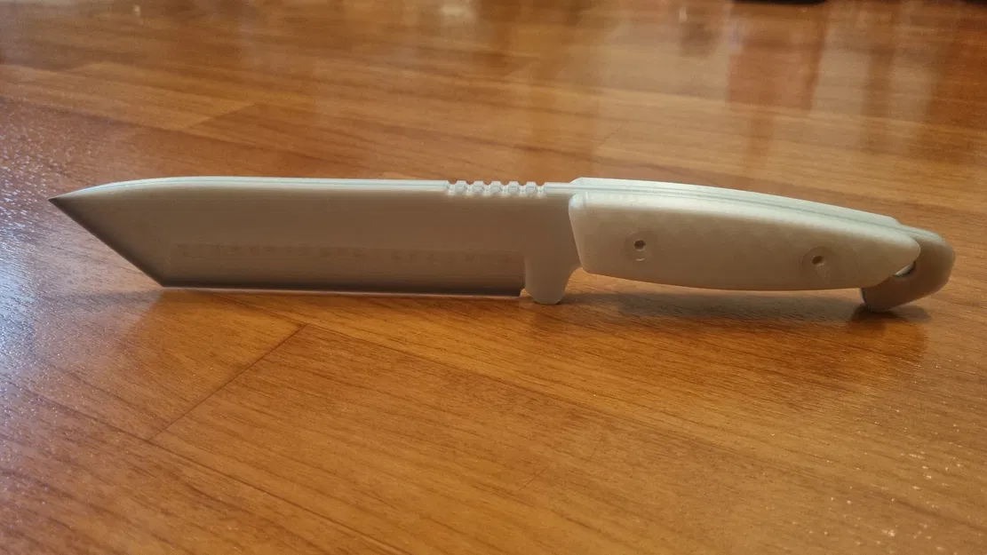 Mô hình dao sinh tồn TURQ GEAR - BEAR (Tỉ lệ 1:1) - File in 3D - Image 4