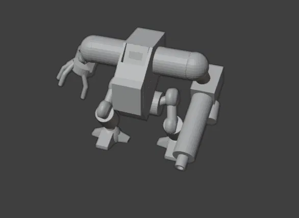 Mô hình Dreadnought Warhammer 40,000 in 3D độc đáo - Image 1