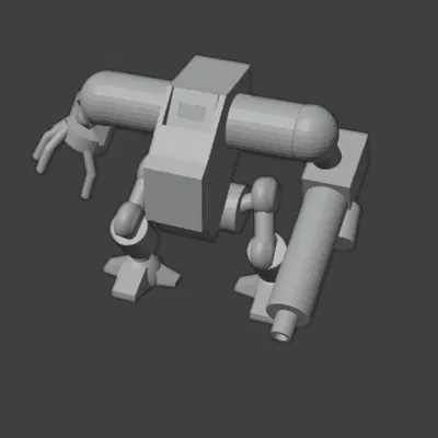 Mô hình Dreadnought Warhammer 40,000 in 3D độc đáo