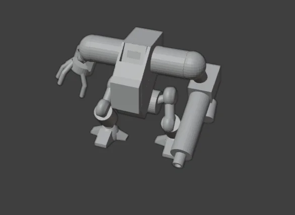 Mô hình Dreadnought Warhammer 40,000 in 3D độc đáo