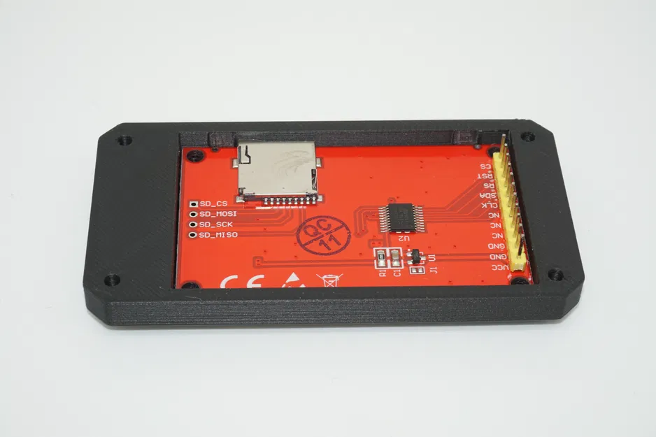 Vỏ bọc cho màn hình TFT 1.8 inch - Có tùy chọn gài clip & bắt vít - Image 6