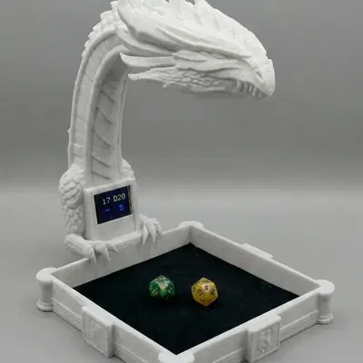 RollSight Dragon Rig - Giá đỡ camera in 3D cho xúc xắc RPG