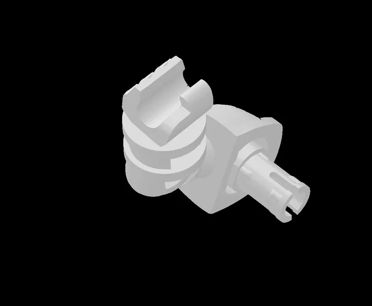 Tay giáp phải Lego Nexo Knights Axl (Model 24104) - File in 3D - Image 1