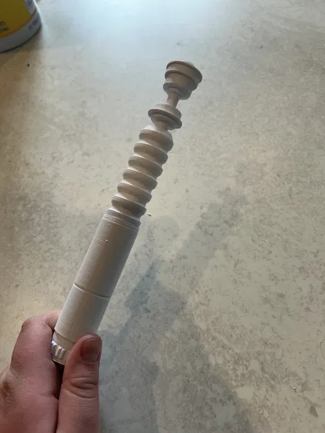 Mô hình tay cầm kiếm ánh sáng Luke Skywalker in 3D đẹp mắt - Image 2