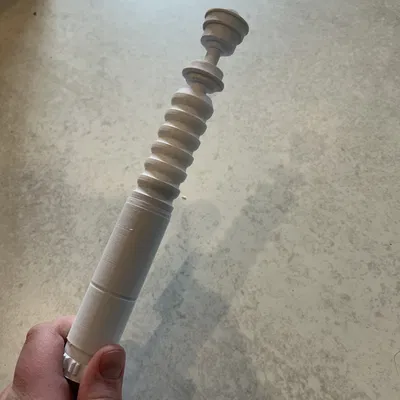 Mô hình tay cầm kiếm ánh sáng Luke Skywalker in 3D đẹp mắt