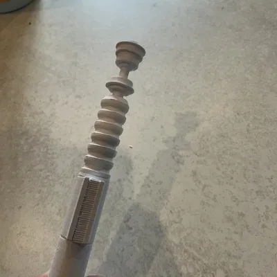 Mô hình tay cầm kiếm ánh sáng Luke Skywalker in 3D đẹp mắt