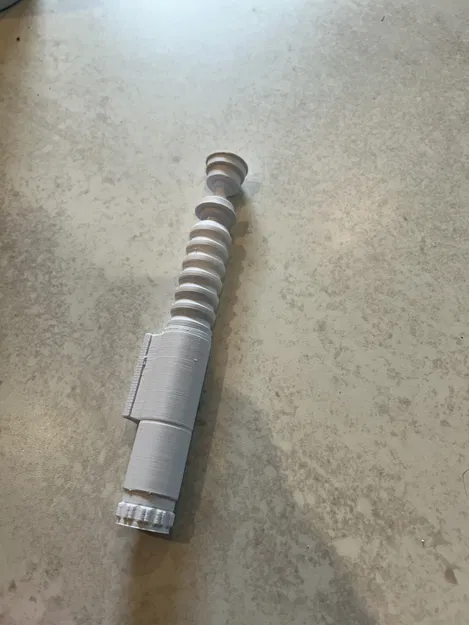 Mô hình tay cầm kiếm ánh sáng Luke Skywalker in 3D đẹp mắt - Image 4