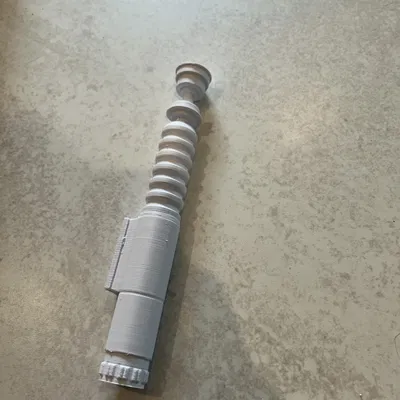 Mô hình tay cầm kiếm ánh sáng Luke Skywalker in 3D đẹp mắt