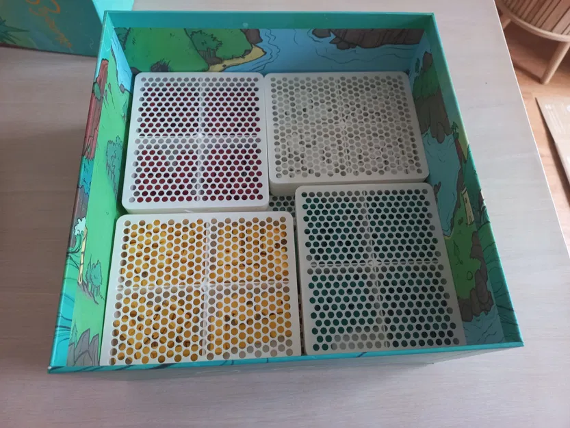 Bộ khay đựng (Insert) cho board game Six Sojourns - Image 1