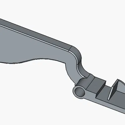 Tay gạt nhựa thay thế nút cuộn dây máy hút bụi LG Cyking 1800W