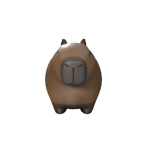 Mô hình đồ chơi động vật Capybara dễ thương cho bé [YAMSASO DESIGN] - Thumbnail 1