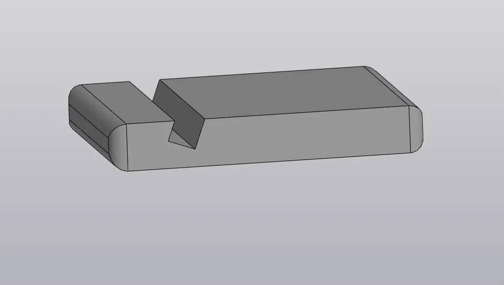 Giá đỡ điện thoại để bàn tối giản 3D (Simple Phone Holder) - Image 1