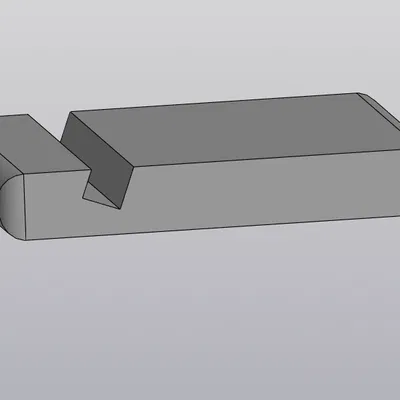 Giá đỡ điện thoại để bàn tối giản 3D (Simple Phone Holder)