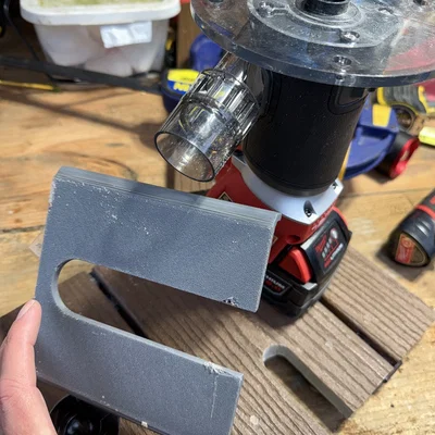 Khuôn soi lỗ luồn ống nước trên sàn gỗ (Router Jig)