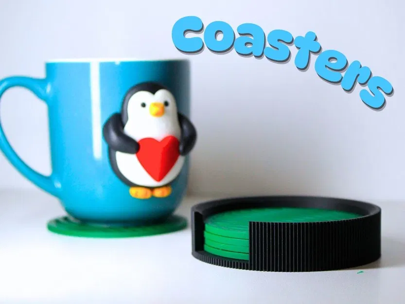 Bộ Đế Lót Ly Hiện Đại (Modern Coasters) - Image 1