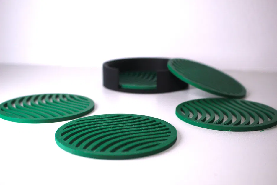 Bộ Đế Lót Ly Hiện Đại (Modern Coasters) - Image 3